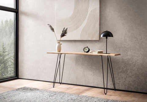 Rootz Chic Console Table - Modern Console Table - Expressive Furniture - Handmade Quality - 150cm x 36cm x 75cm