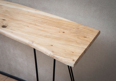 Rootz Chic Console Table - Modern Console Table - Expressive Furniture - Handmade Quality - 150cm x 36cm x 75cm