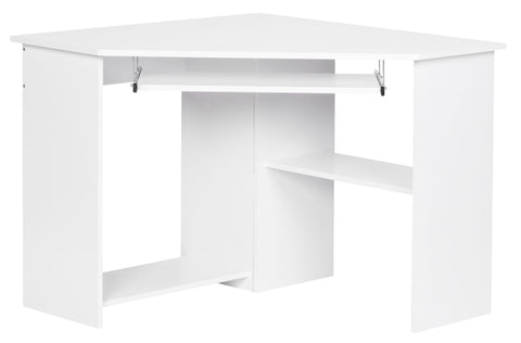 Rootz Corner Desk - Modern Office Desk - Computer Table - Generous Storage - 127cm x 73cm x 88.5cm