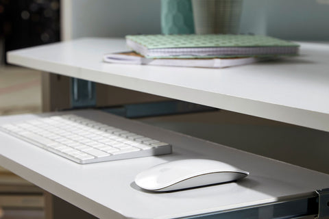 Rootz Corner Desk - Modern Office Desk - Computer Table - Generous Storage - 127cm x 73cm x 88.5cm