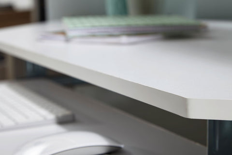 Rootz Corner Desk - Modern Office Desk - Computer Table - Generous Storage - 127cm x 73cm x 88.5cm