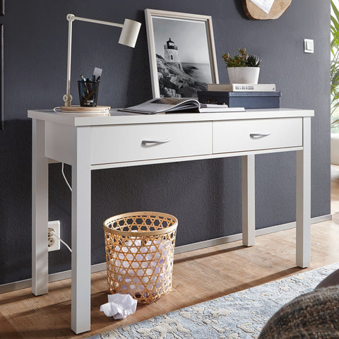 Rootz Modern Desk - Home Office Desk - Writing Table - Timeless Design - Elegant Accent - Plenty of Storage Space - 120cm x 50cm x 77cm