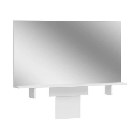 Rootz Living Emma Makeup Mirror - Cosmetic Mirror - Hanging Mirror - Additional Storage - Approx. 110cm x 70cm x 13cm - Timeless Design