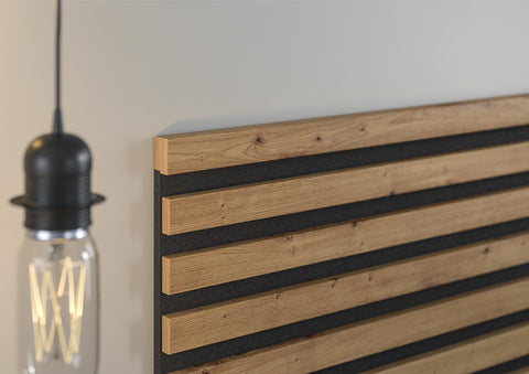 Rootz Acoustic Panel Set - Wall Panels - Wood Wall Decor - Brown - 40cm x 120cm - Sustainable FSC Certified - Artisan Oak Nb - Timeless Design