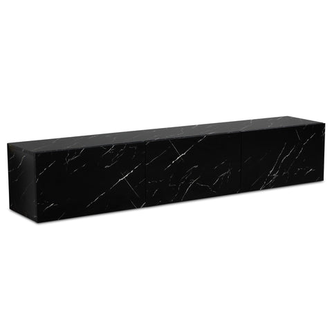Rootz Hanging TV Base Cabinet - TV Stand - Entertainment Unit - Space-Saving Design - 160cm x 30cm x 30cm