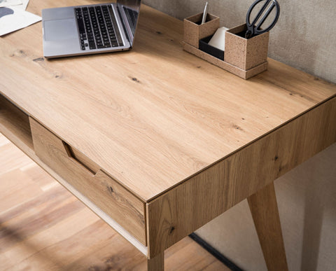 Rootz Scandinavian Desk - Work Table - Dressing Table - Versatile Use - 120cm x 55cm x 77cm