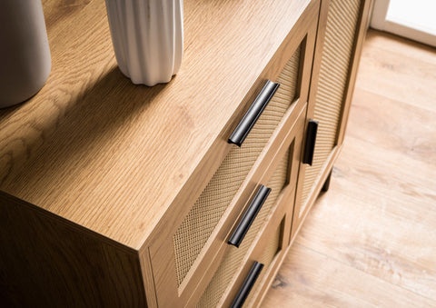 Rootz Chest of Drawers - Stylish Dresser - Modern Sideboard - Ample Storage Space - 80cm x 82cm x 36cm