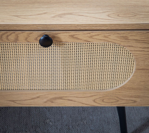 Rootz Rectangular Coffee Table - Modern Oak Decor Table - Storage Table - Large Storage - 100cm x 60cm x 45cm