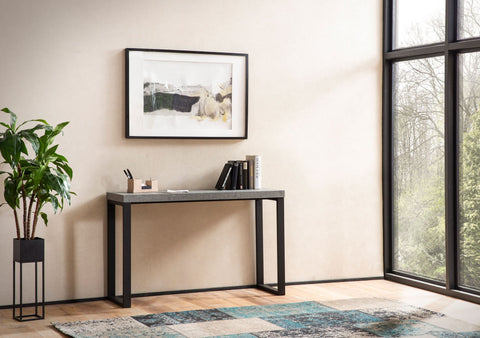 Rootz Chic Console Table - Modern Desk - Dressing Table - High Stability - 120cm x 40cm x 76cm