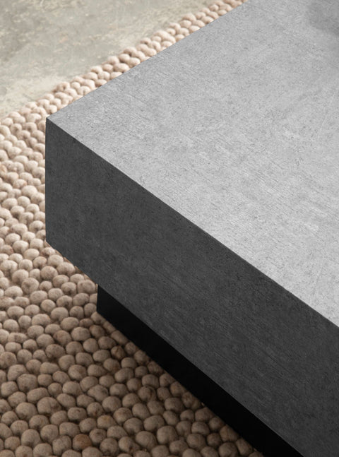 Rootz Square Coffee Table - Modern Coffee Table - Stylish Living Room Table - Ample Storage - 65cm x 65cm x 40cm