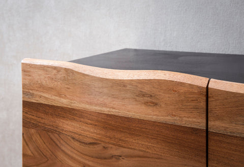 Rootz Modern Sideboard - Wood Cabinet - Storage Unit - Handmade Quality - 180cm x 75cm x 45cm