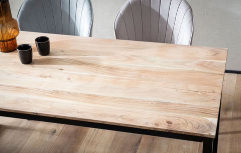 Rootz Dining Table - Loft Style - Modern Dining Table - Handcrafted Unique Design - Seats 10 - 200cm x 100cm x 76cm
