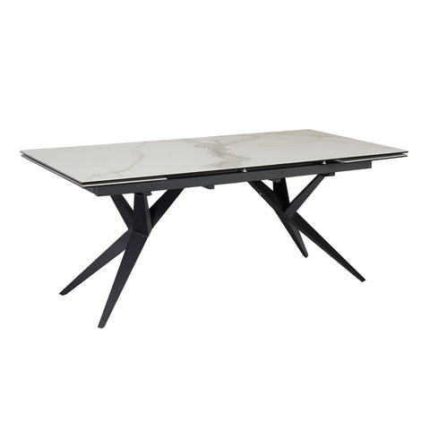 Rootz Large Dining Room Table - Modern Design - Rectangular Table - Space for 12 - 180-260cm x 95cm x 76cm