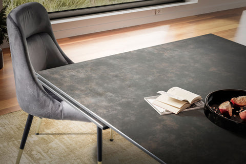 Rootz Large Dining Room Table - Modern Design - Rectangular Table - Seats 12 - 180-260cm x 95cm x 78cm