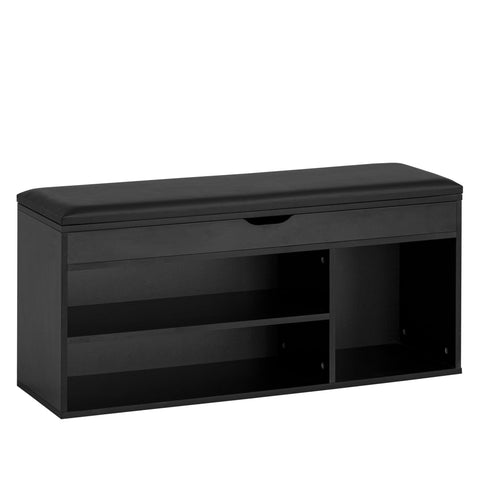 Rootz Modern Cloakroom Bench - Entryway Seat - Shoe Organizer - Ample Storage - 104cm x 51cm x 32cm