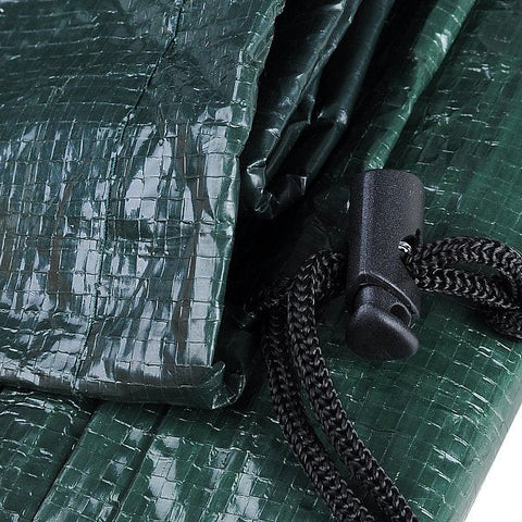 Rootz Furniture Cover - Garden Protective Case - UV Resistant - Weatherproof - Tear-Resistant PE - Easy to Use - Green - 100g/m² - 110x110x70cm
