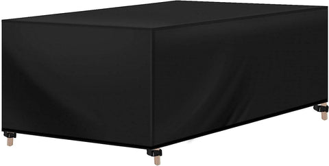Rootz Outdoor Furniture Cover - Garden Tarpaulin - Protective Patio Cover - 420D Oxford Fabric - Waterproof - Windproof Design - 110cm x 90cm x 85cm