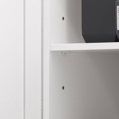 Rootz Bathroom Dresser - Storage Cabinet - Hall Closet - Adjustable Shelf - Anti-Tip Safety - Spacious Design - 60cm x 86cm x 33cm