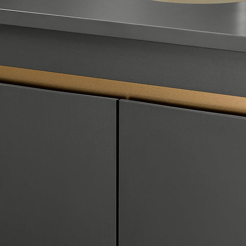 Rootz Base Cabinet - Cupboard - Storage Unit - Stable Pine Legs - 60x59x30cm - Hides Drainage System Perfectly