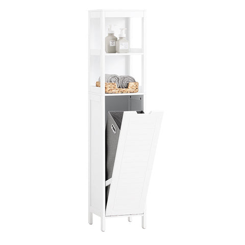 Rootz Bathroom Storage Cabinet - Utility Cabinet - Organizer - MDF Material - 30cm x 145cm x 30cm. Ideal for Laundry, Towels & Accessories