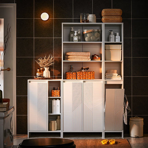 Rootz Cargo Cabinet - Storage Cabinet - Organizer - Adjustable Shelf - 50x86x30cm