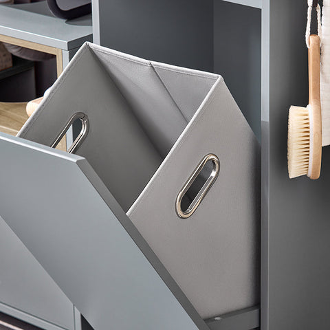 Rootz Bathroom Storage Cabinet - Organizer Shelf - Laundry Shelf - Moisture Protection - 35x90x30cm