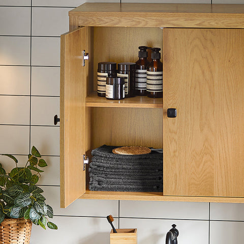 Rootz Storage Cabinet - Cupboard - Organizer - Versatile Storage - 60x60x30cm