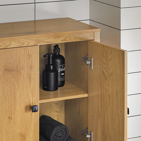 Rootz Storage Cabinet - Cupboard - Organizer - Versatile Storage - 60x60x30cm