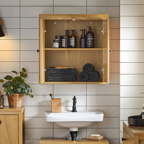 Rootz Storage Cabinet - Cupboard - Organizer - Versatile Storage - 60x60x30cm