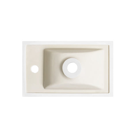 Rootz Narrow Wall-Mounted Sink Cabinet - Bathroom Storage - Compact Vanity - Space-Saving Design - 41x52x24cm