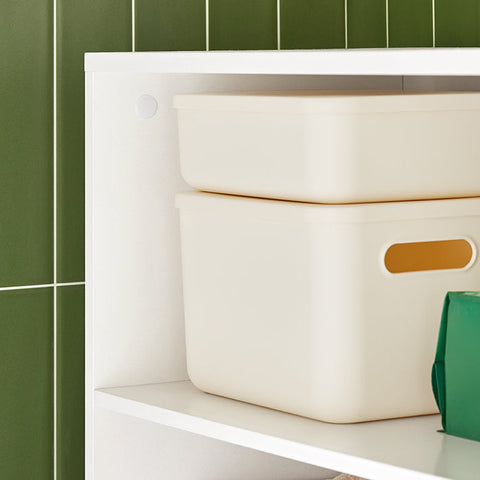 Rootz Tall Cabinet - Storage Organizer - Bathroom Shelf - Elegant Design - 65x170x32cm