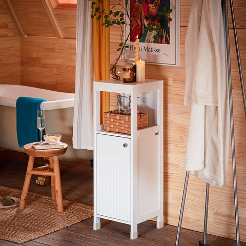 Rootz Single Cabinet - Storage Shelf - Adjustable Organizer - Customizable Heights - MDF, 30x89x30cm