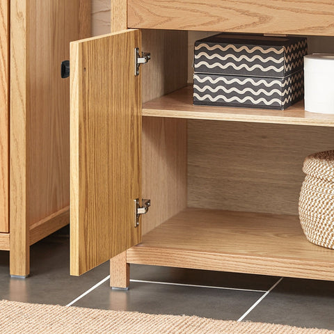 Rootz Sink Base Cabinet - Bathroom Cabinet - Washbasin Stand - Moisture Resistant - Adjustable Shelf - Easy Assembly - 60cm x 60cm x 35cm