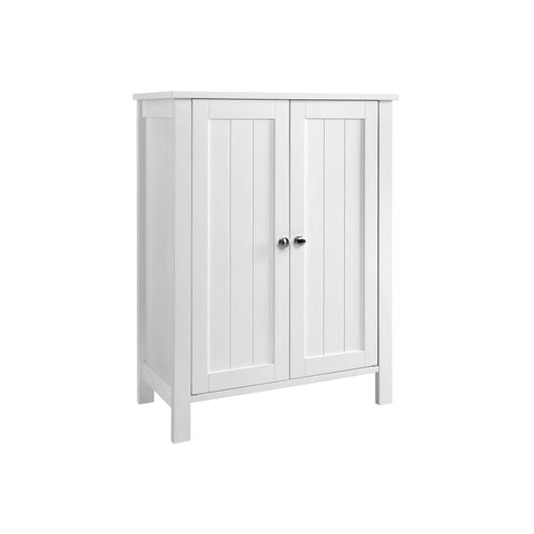 Rootz Bathroom Cabinet - Storage Unit - Organizer - MDF Board - White - 60cm x 80cm x 30cm - 87cm x 36cm x 19cm - 12.4kg - 1 x Accessory Bag - Multilingual Instructions