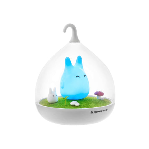 Rootz Birdcage Night Light - Dimmable Lamp - Touch Sensor - USB Rechargeable - ABS + PC Material - 140mm x 170mm