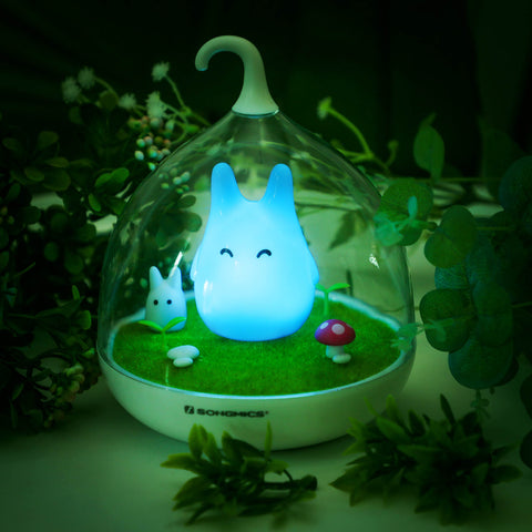 Rootz Birdcage Night Light - Dimmable Lamp - Touch Sensor - USB Rechargeable - ABS + PC Material - 140mm x 170mm
