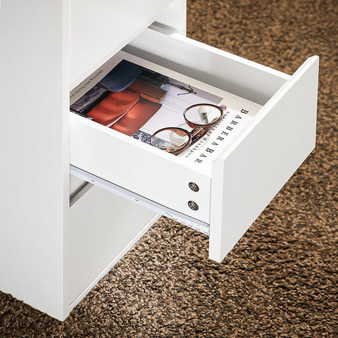 Rootz Sofa Sideboard Cabinet - Storage Unit - Organizer - Space-Saving Design - MDF Material - 30x60x60cm