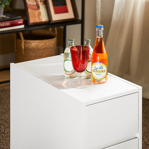 Rootz Sofa Sideboard Cabinet - Storage Unit - Organizer - Space-Saving Design - MDF Material - 30x60x60cm