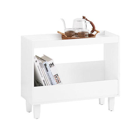 Rootz Multifunctional Side Table - Bedside Table - Decorative Display - Stable & Scratch Resistant - 60x50x25cm