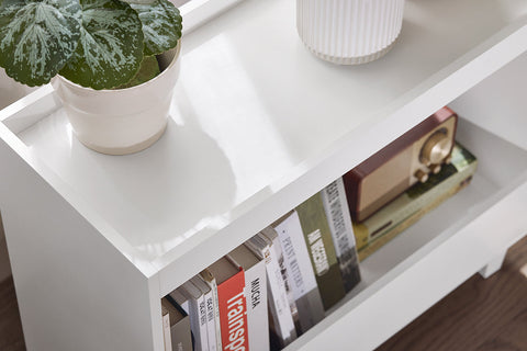 Rootz Multifunctional Side Table - Bedside Table - Decorative Display - Stable & Scratch Resistant - 60x50x25cm