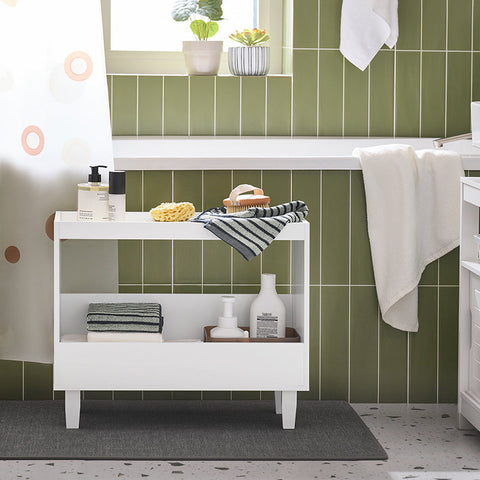 Rootz Multifunctional Side Table - Bedside Table - Decorative Display - Stable & Scratch Resistant - 60x50x25cm