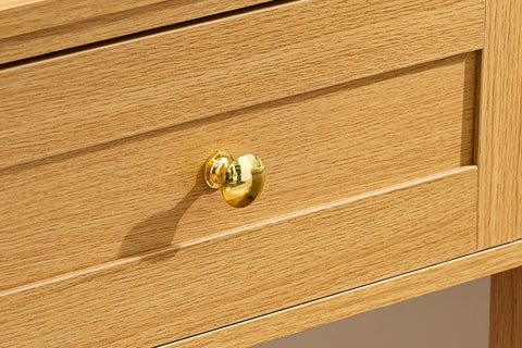 Rootz Beside Table with Drawer - Side Table - Small Nightstand - Practical & Versatile - PB Material - 45x68x30cm