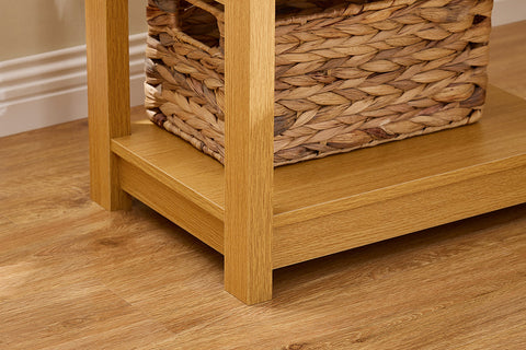 Rootz Beside Table with Drawer - Side Table - Small Nightstand - Practical & Versatile - PB Material - 45x68x30cm