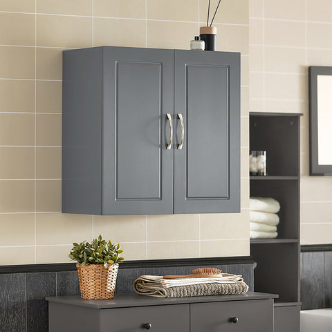 Rootz Wall Cabinet - Bathroom Cabinet - Medicine Cabinet - Versatile Storage - Adjustable Shelves - Robust MDF Construction - 60cm x 60cm x 30cm