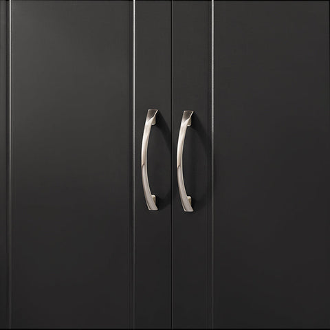 Rootz Bathroom Wall Cabinet - Medicine Cabinet - Storage Unit - MDF Construction - 90cm x 60cm x 30cm - White/Black - Adjustable Shelves