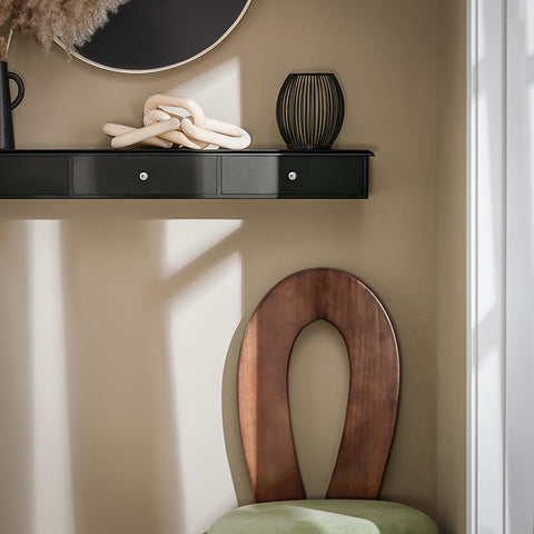 Rootz Wall Mounted Shelf - Floating Shelf - Storage Rack - MDF Material - Modern Design - 93cm x 10cm x 15cm