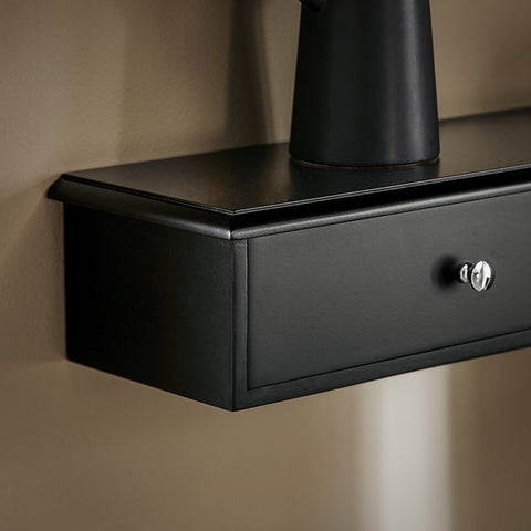 Rootz Wall Mounted Shelf - Floating Shelf - Storage Rack - MDF Material - Modern Design - 93cm x 10cm x 15cm