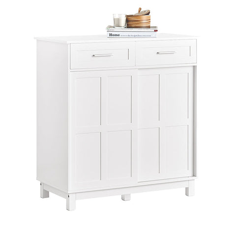 Rootz Shoe Cabinet - Shoe Rack - Shoe Organizer - MDF(E1) - 80cm x 85cm x 40cm - 25kg - 75kg Load Capacity