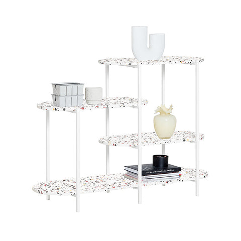 Rootz Console Table - Entryway Table - Hallway Table - Open Storage Space - 120cm x 86cm x 40cm - MDF (E1) - Metal Frame