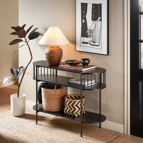 Rootz Console Table - Entryway Table - Sofa Table - Durable & Stable - 110x76x39cm